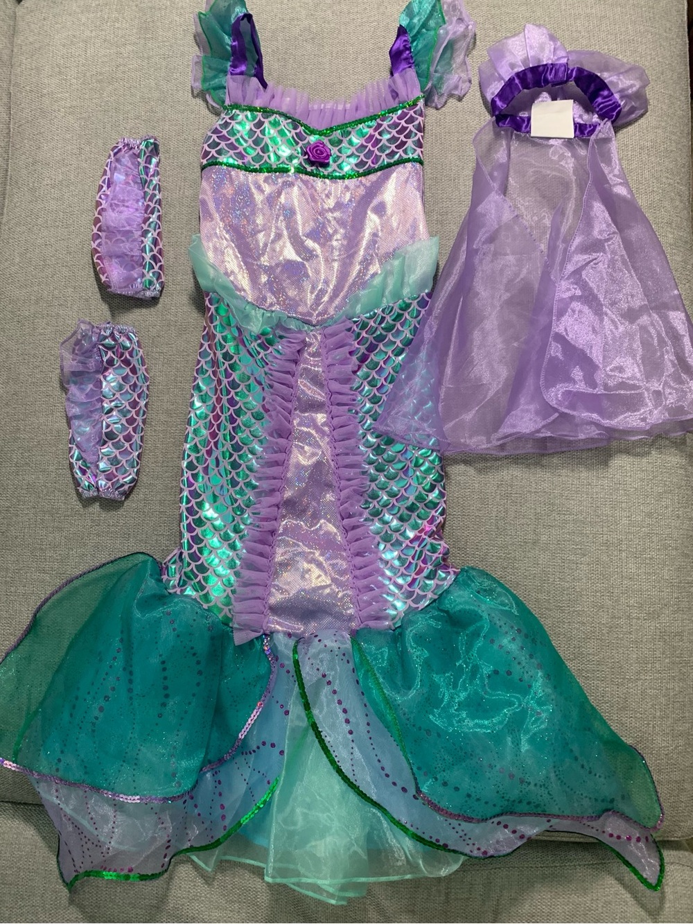 Girls 5/6 Mermaid Costume
